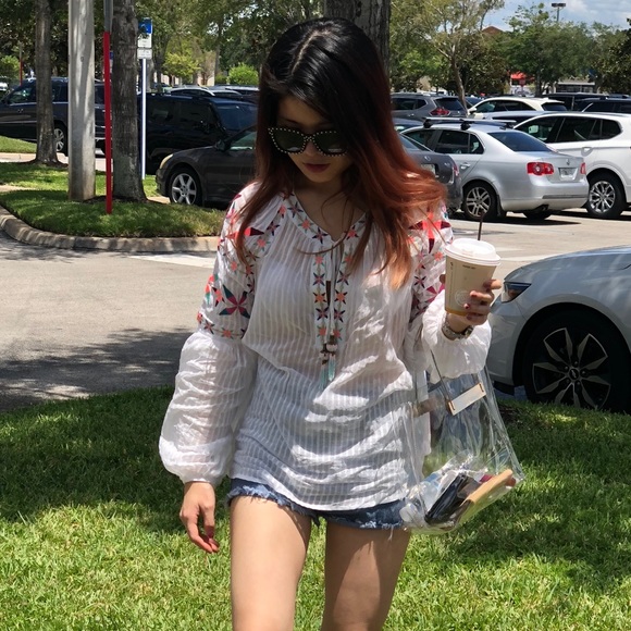 NWT Belle Vere long sleeves summer top - Picture 1 of 6